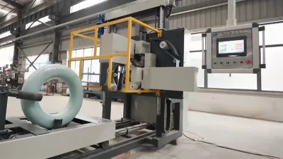 Máquina envolvedora semiautomática de bobinas, LS-500