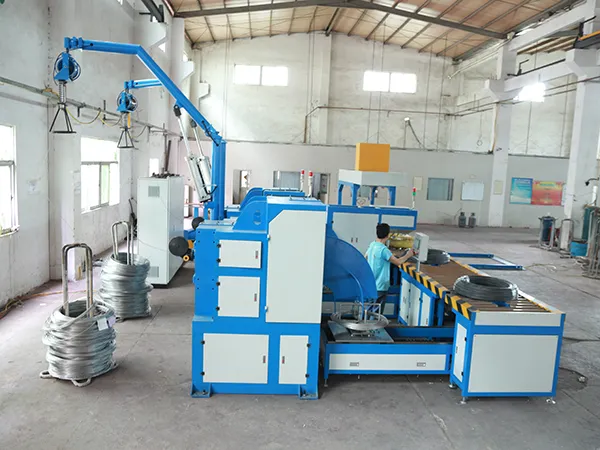 Línea automática de trefilado y embalaje de alambre SA-2XBZ-100