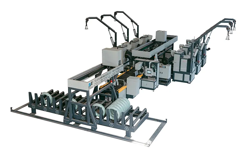 SA-6XBZ-200 Línea automática de trefilado y embalaje de alambre